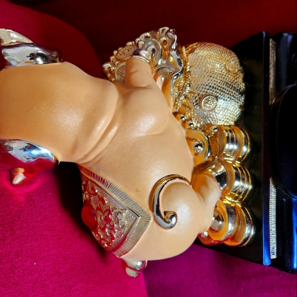 Buddha pig, about 2 to 3 pounds, cherry wood - Picture 4 of 10